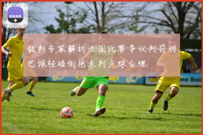 裁判专家解析法国比赛争议判罚姆巴佩轻碰倒地未判点球合理